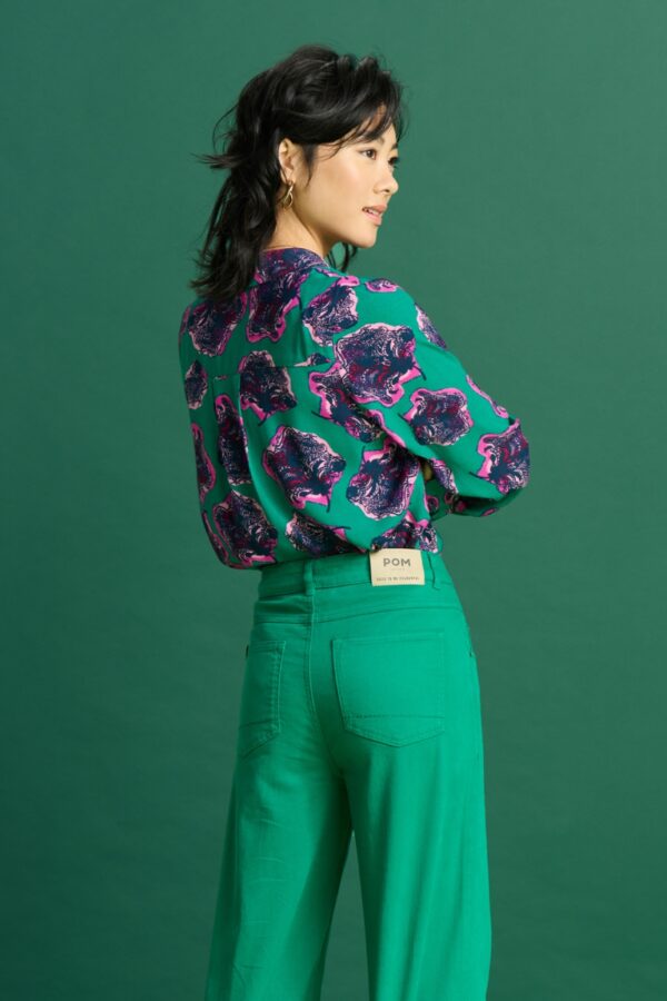 BLOUSE - Mila Flower Pop Pink – Image 6