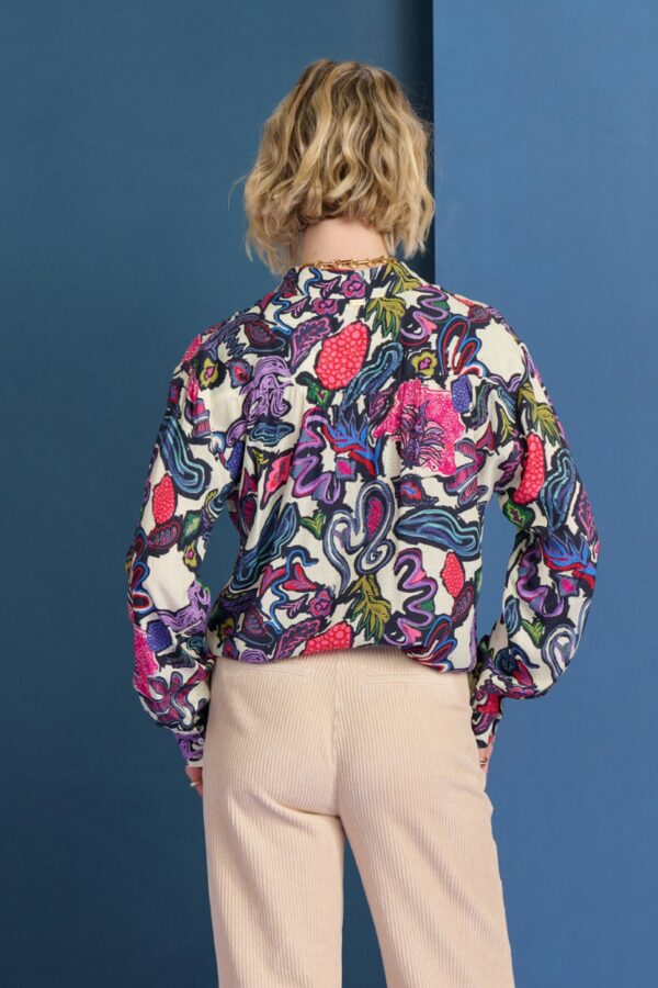 BLOUSE - Milly Full Glow Ecru – Image 6