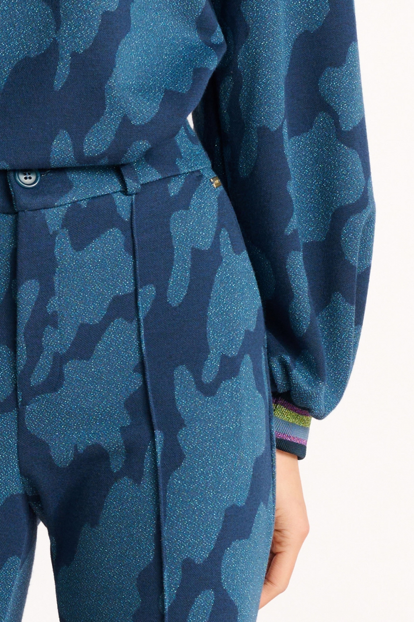 PANTS – Swirl Horizon Blue