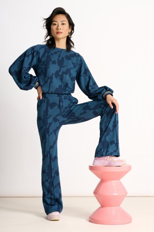 PANTS - Swirl Horizon Blue – Image 6