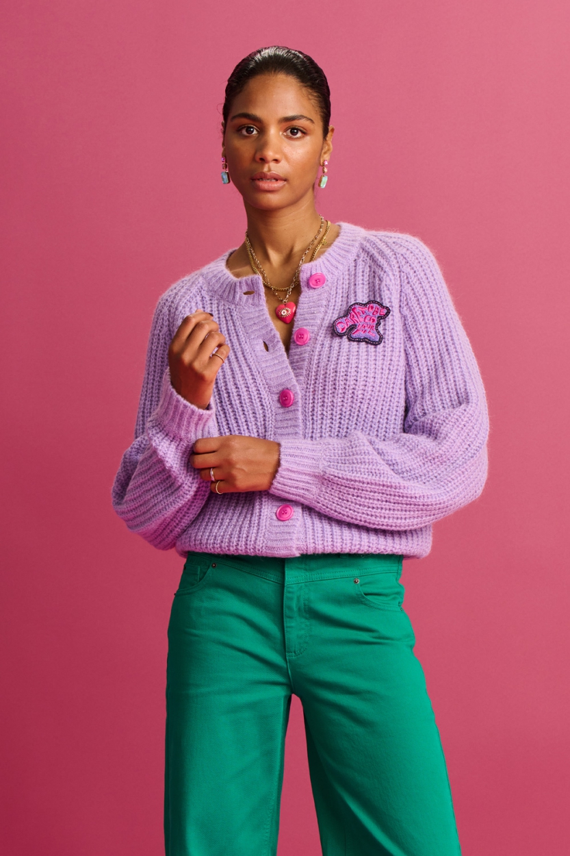 CARDIGAN – Orchid Bloom