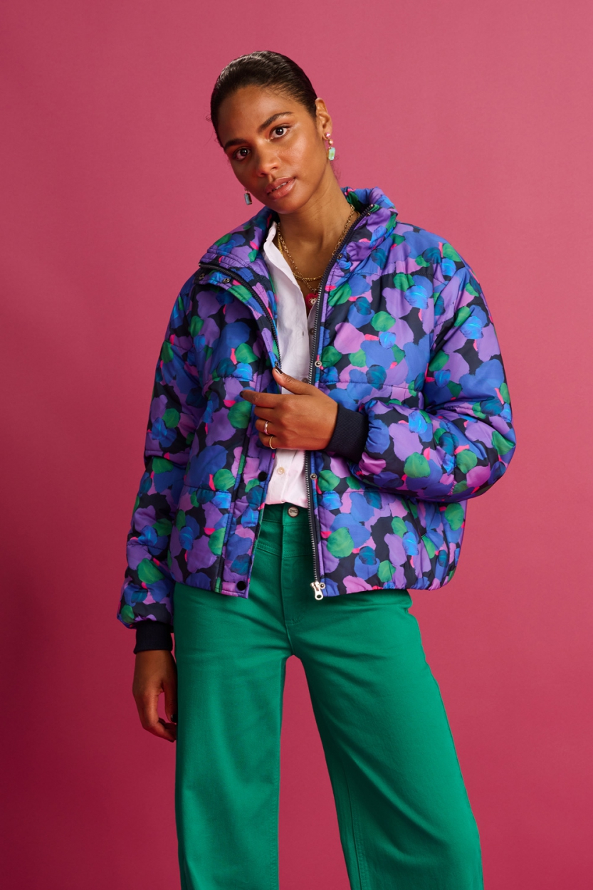 JACKET – Brushwork Lilac