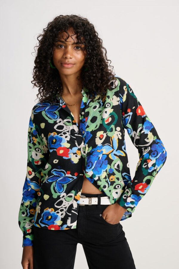BLOUSE - Milly Flower Glory Multi