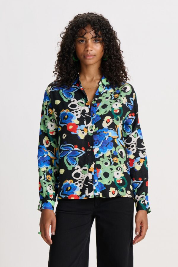 BLOUSE - Milly Flower Glory Multi – Image 4