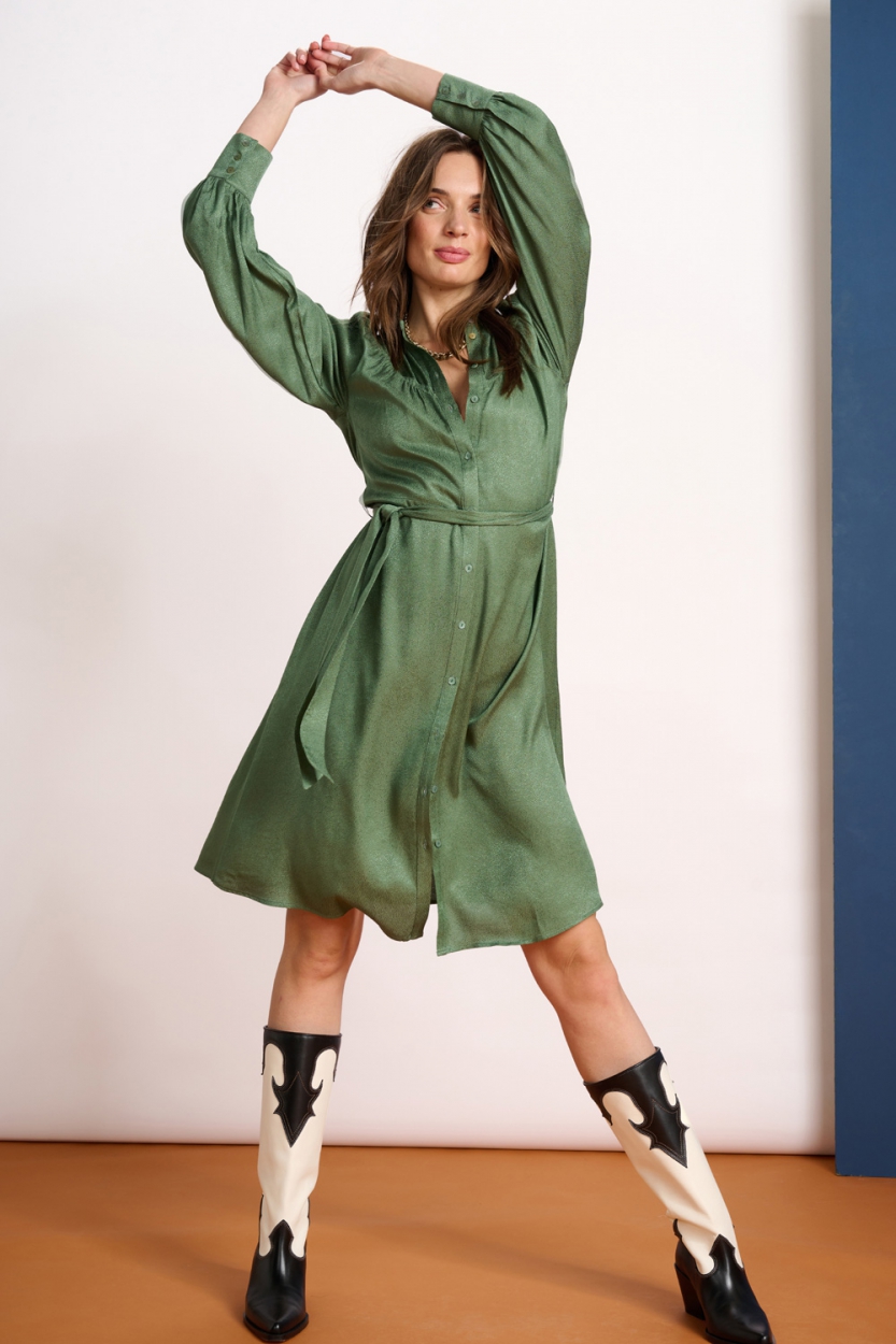 DRESS – Mythical Green