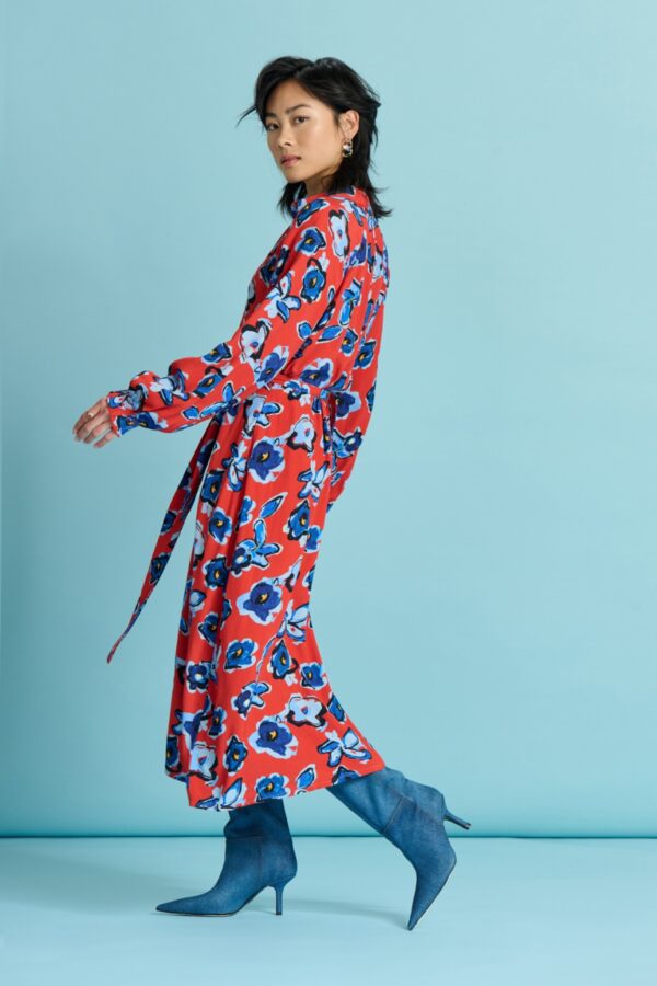 DRESS - Flower Glory Red – Image 4