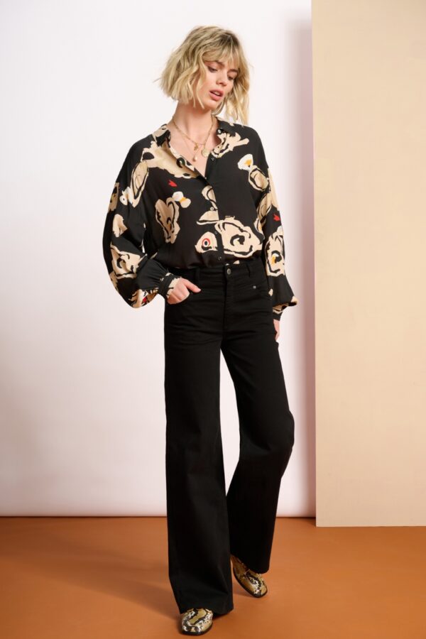 JEANS - Wide Leg Eternal Black – Image 3