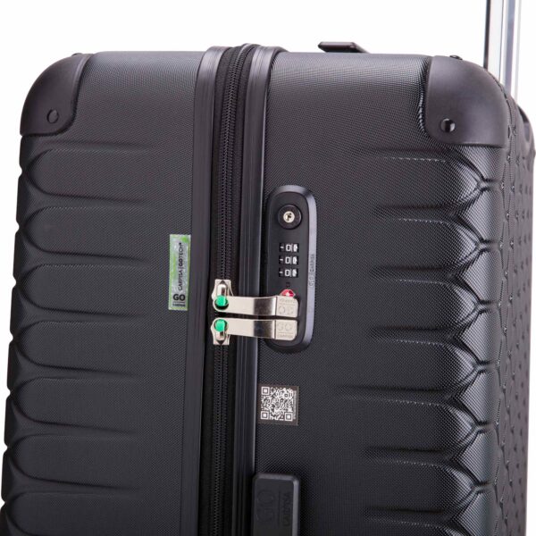 Gotech green travel unisex large hard trolleys – Image 24