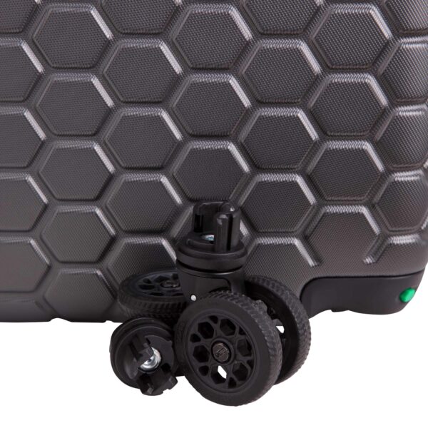 Gotech green travel unisex large hard trolleys – Image 29