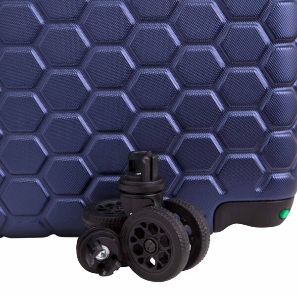 Gotech green travel unisex large hard trolleys – Image 35