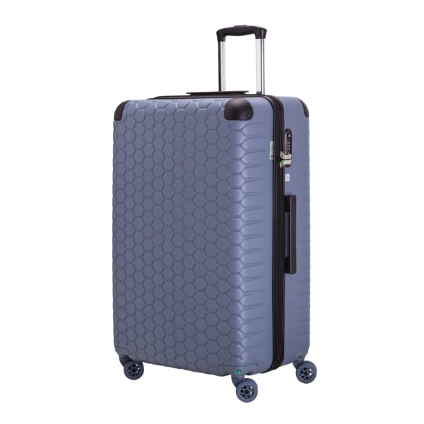 Gotech green travel unisex large hard trolleys – Image 7