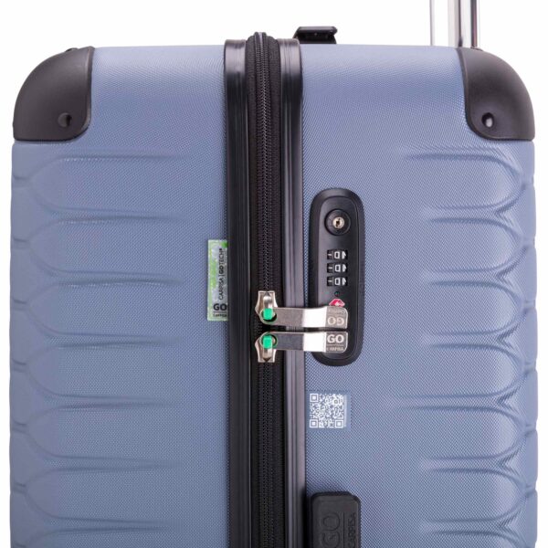 Gotech green travel unisex large hard trolleys – Image 12