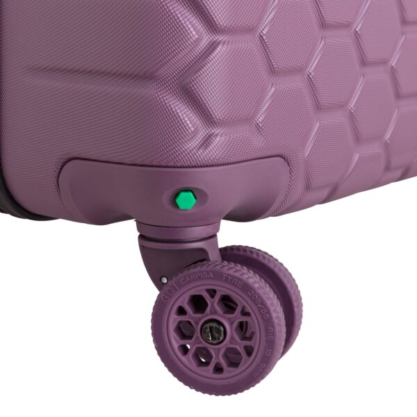 Gotech green travel unisex large hard trolleys – Image 16