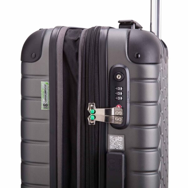 Gotech green travel unisex xs hard trolleys – Image 24