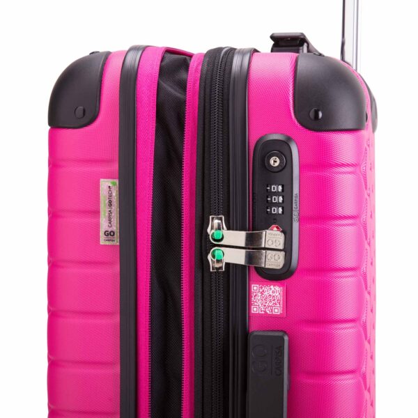 Gotech green travel unisex xs hard trolleys – Image 33
