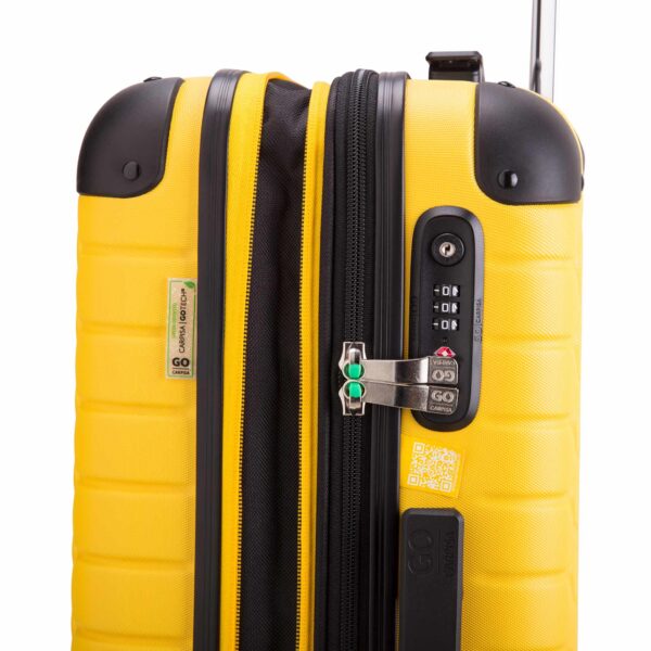 Gotech green travel unisex xs hard trolleys – Image 41