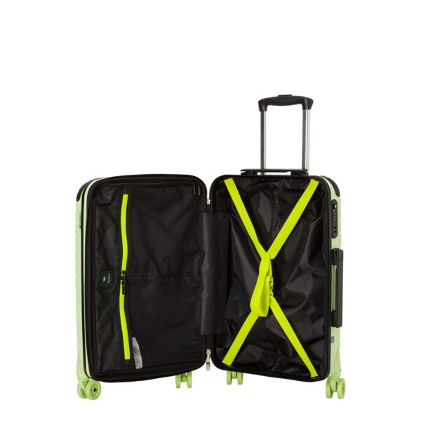 Gotech Green Unisex  Small Hard Trolleys – Image 25
