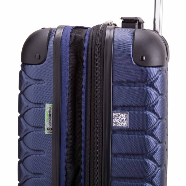 Gotech green travel unisex small hard trolleys – Image 28