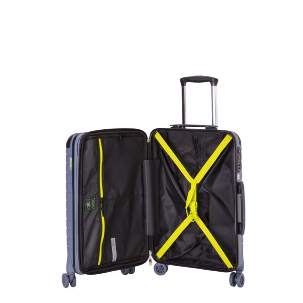 Gotech green travel unisex small hard trolleys – Image 11