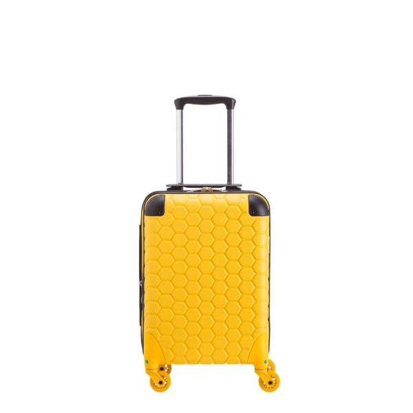 Gotech green travel unisex small hard trolleys – Image 3