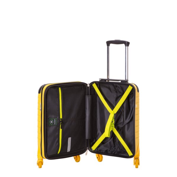 Gotech green travel unisex small hard trolleys – Image 39