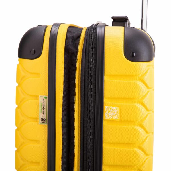 Gotech green travel unisex small hard trolleys – Image 40