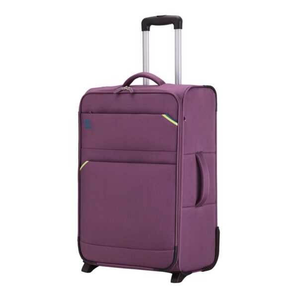 Split colors travel unisex medium soft trolleys – Image 7