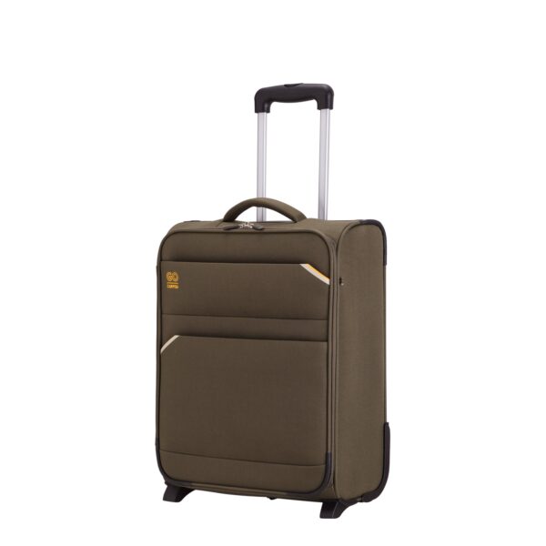 Split colors travel unisex small soft trolleys