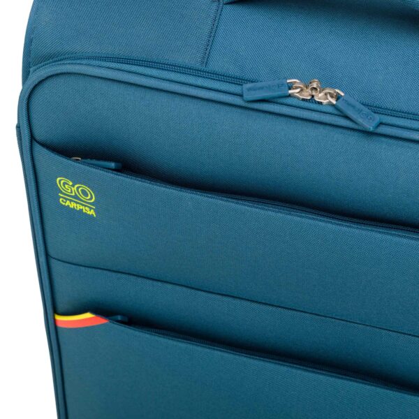 Unisex Split Colors Small Soft Trolleys – Image 5
