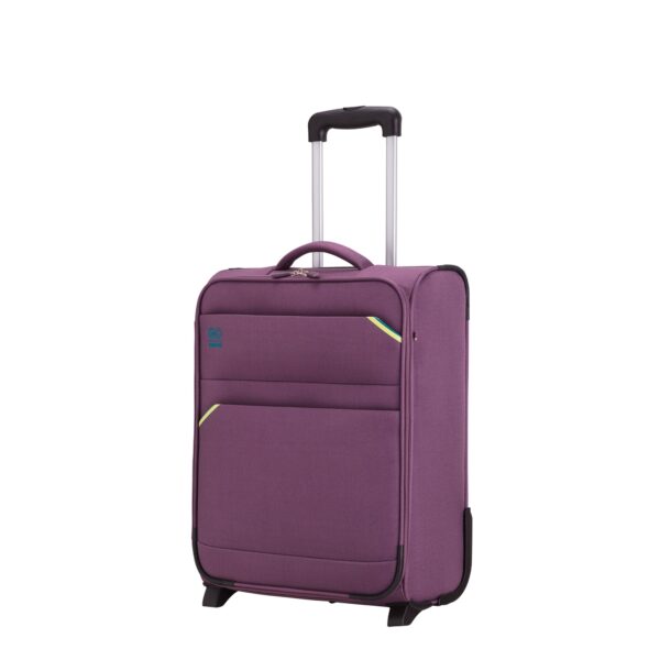Split colors travel unisex small soft trolleys – Image 7