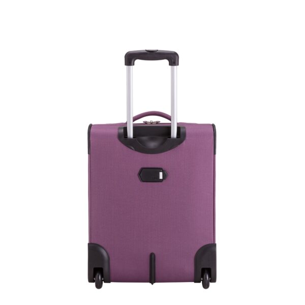 Split colors travel unisex small soft trolleys – Image 8