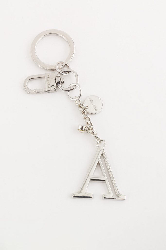 Glare Letters Keycha Woman Metal Keyring 1