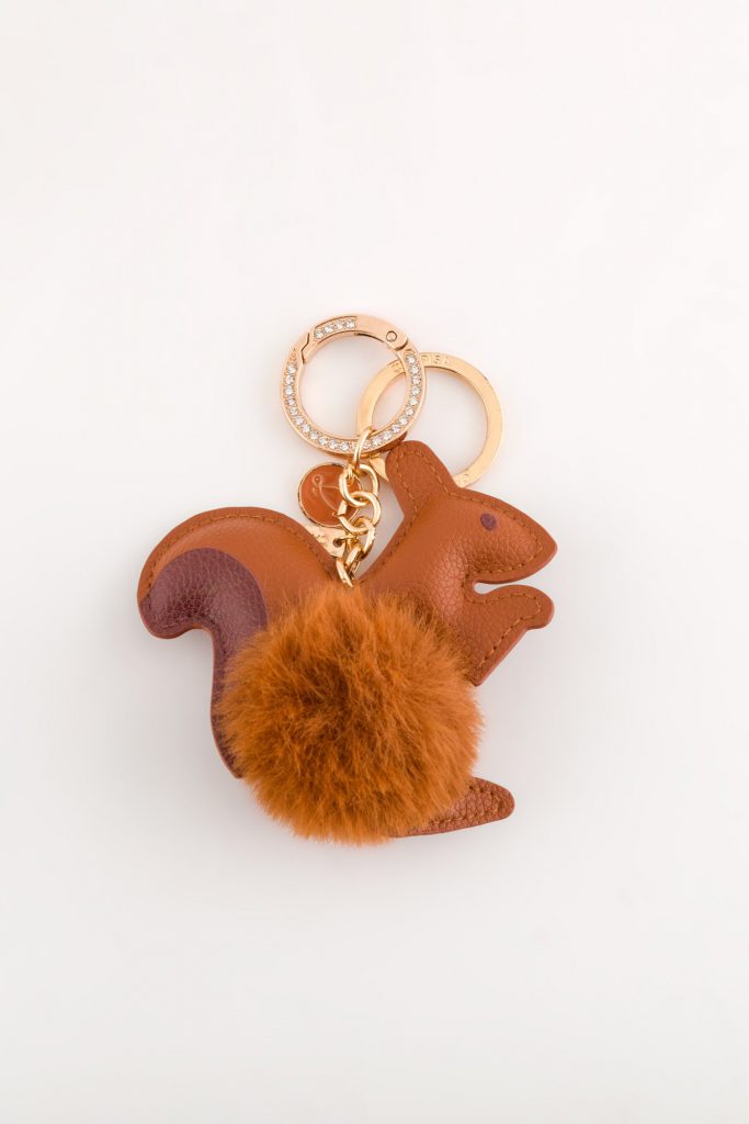 Chalet Keychain Woman Keyring 3