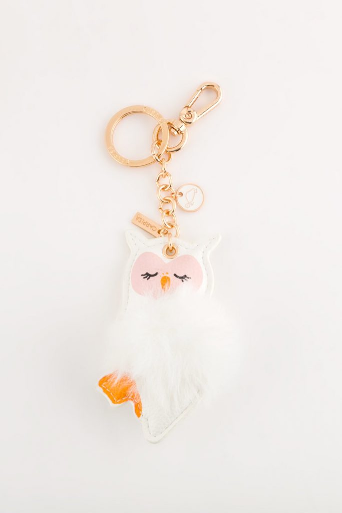 Chalet Keychain Woman Keyring 2