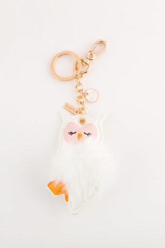 Chalet Keychain Woman Keyring 2