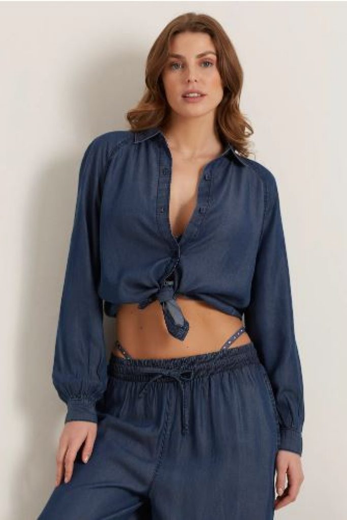 Denim Woman Blouse