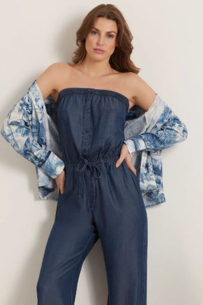 Denim Woman Jumpsuit
