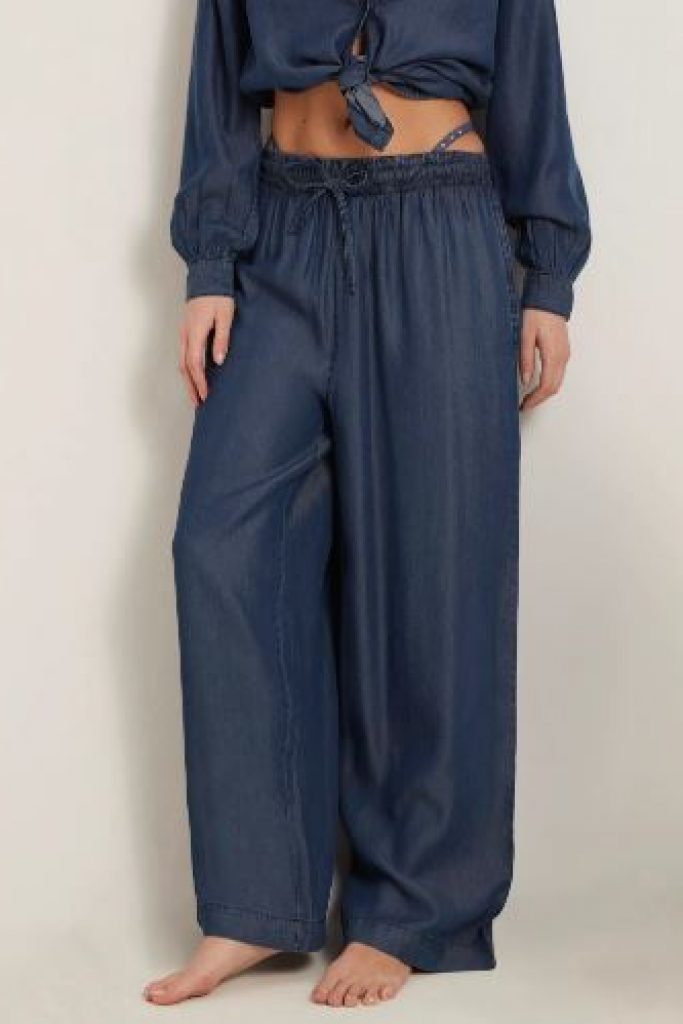 Denim Woman Trousers