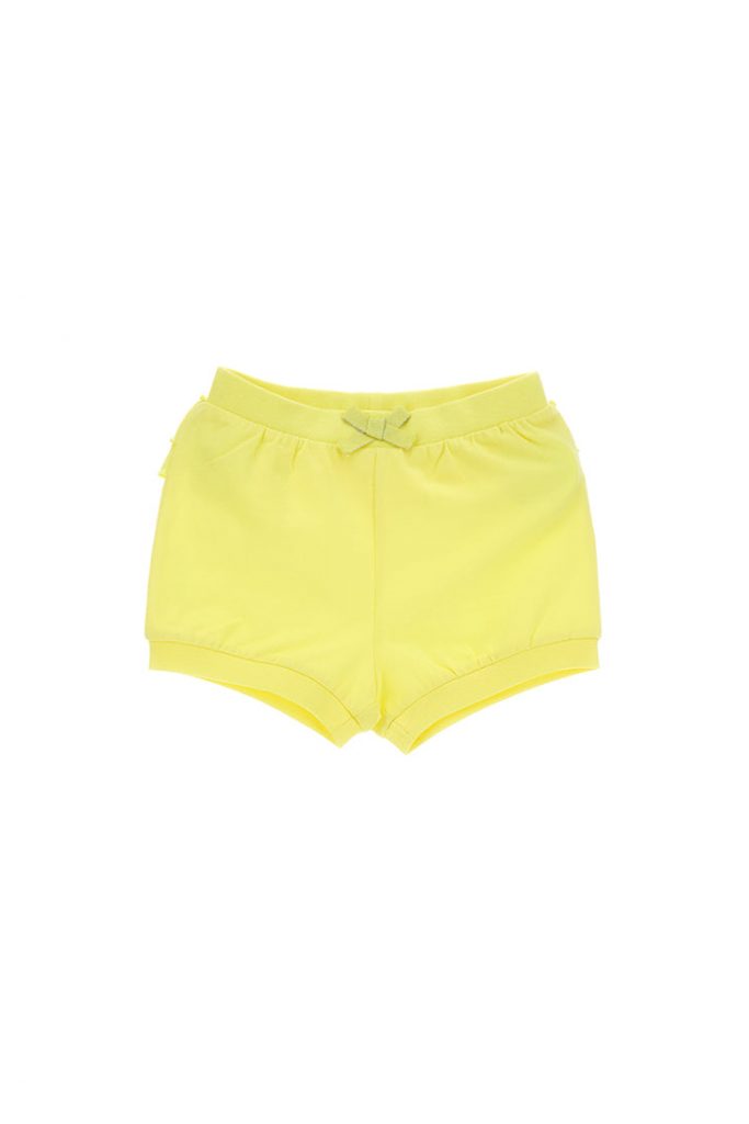 Growing up baby girl shorts with ruffles