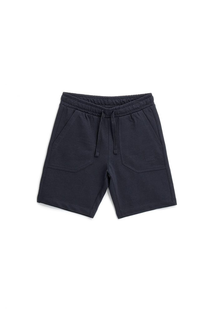 Stay on board boy cotton bermuda shorts 1