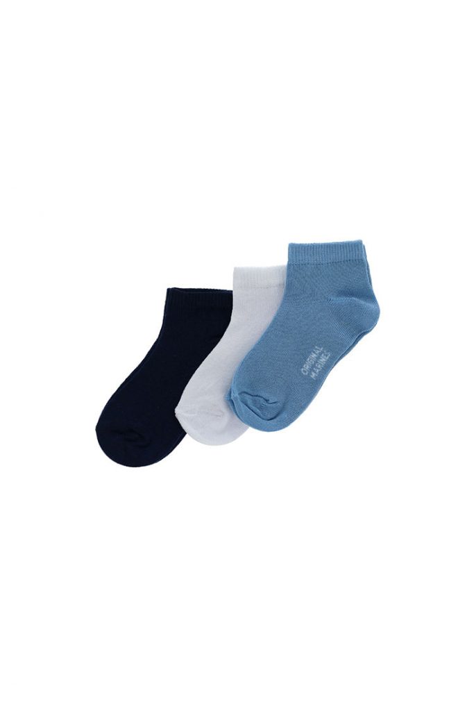 Basico Spring Baby boy Tri-Pack Sneakers Socks 2