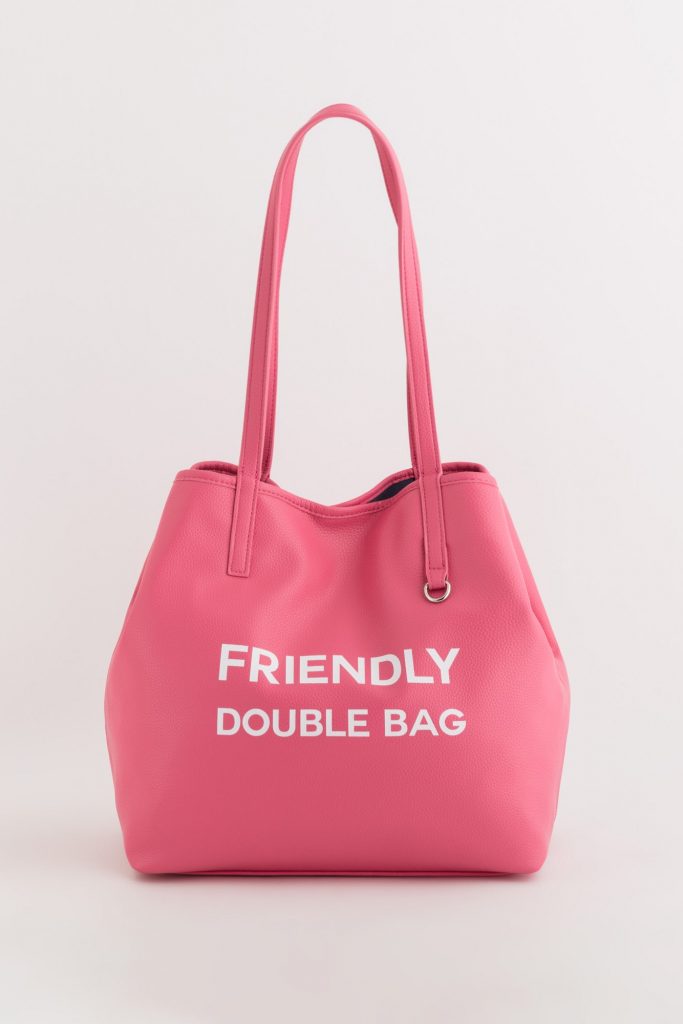 Friendly Double Spri Woman Shopping Bags Reversible Small 1