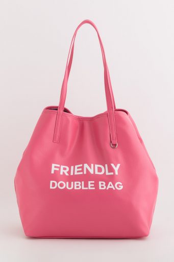 Friendly Double Spri Woman Shopping Bags Reversible Big 1