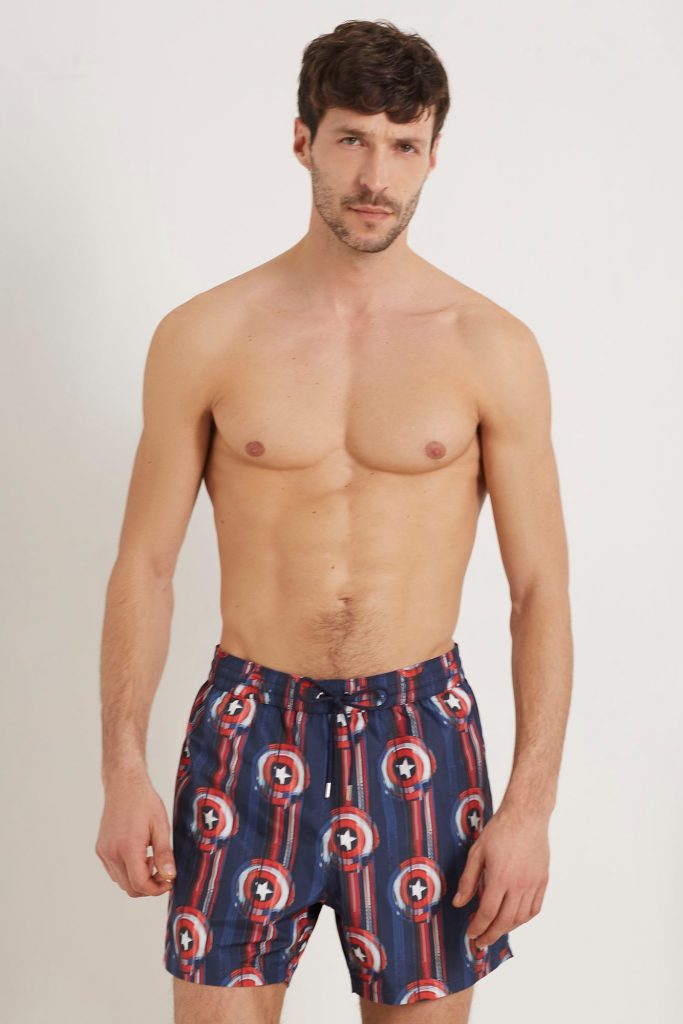 Captain America Man Boardshorts 2