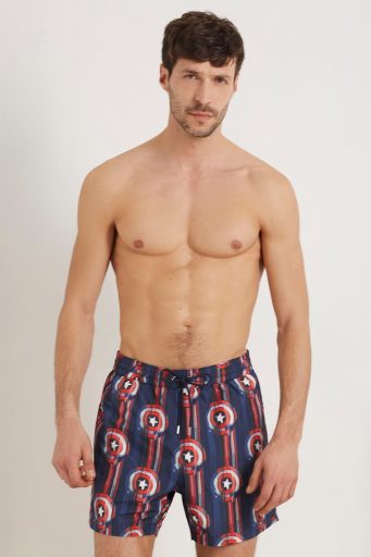 Captain America Man Boardshorts 2