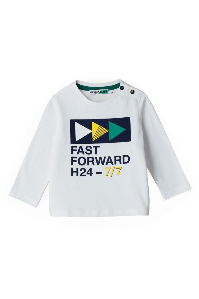 Essential baby boy cotton t-shirt 3