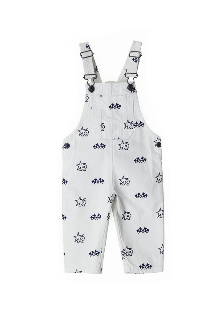 City clash baby boy cotton overalls