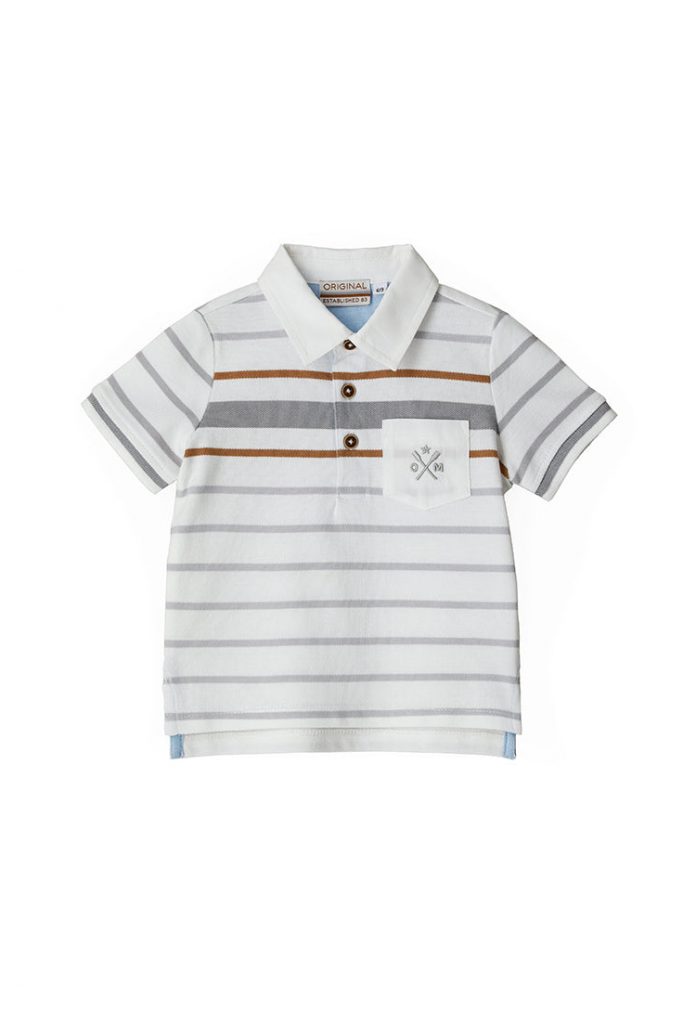 Special Day Baby boy Piquet Polo Shirt