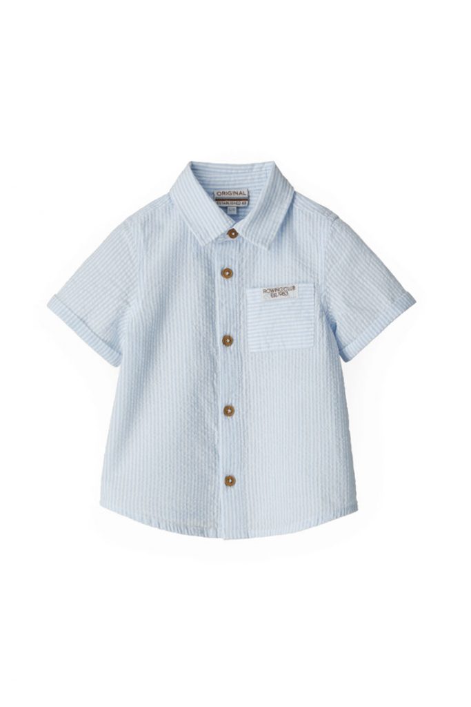 Special day baby boy striped shirt