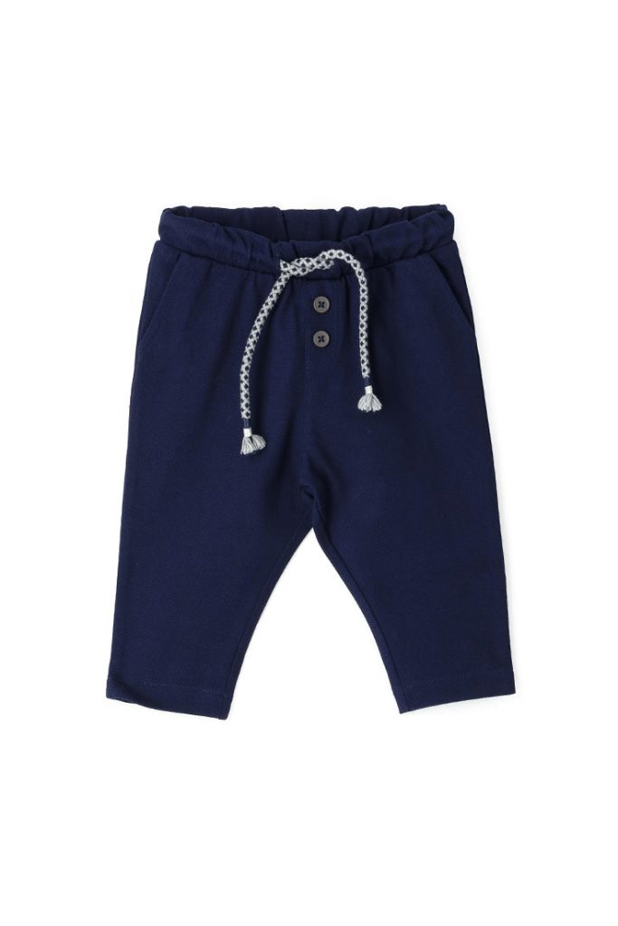 Special day baby boy piquet trousers 1